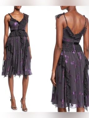 NWT Needle & Thread Interstellar Mini Dress | Size 4